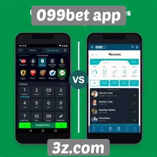 Comparação entre 099bet app e concorrentes